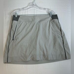 Athleta pinstripe skort